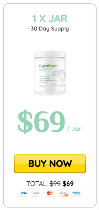 DigestSync 1 jar price plan digestive support