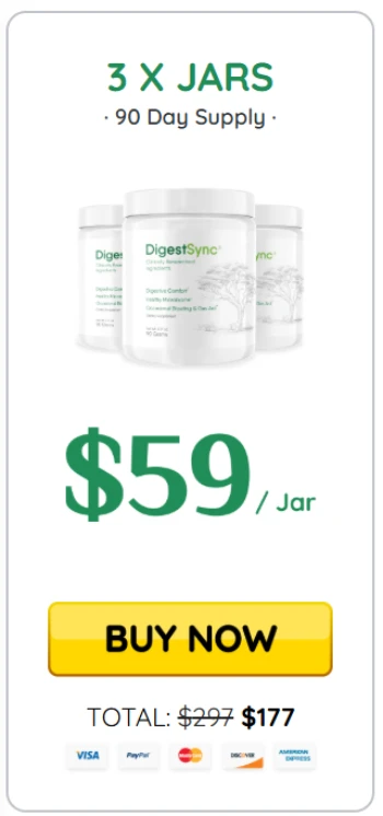 Buy DigestSync 3 jars gut health bundle